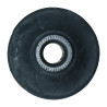 Rubber mount rear suspension arm