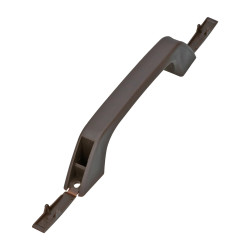 Grab handle A-pillar headliner rear brown