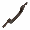 Grab handle A-pillar headliner rear brown
