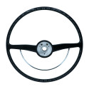 Steering wheel with horn ring black