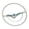 Steering wheel with horn ring  ivory