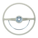 Steering wheel with horn ring  ivory