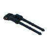Windshield washer valve on switch