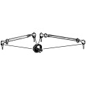 Caoutchouc + clips pour rotule direction