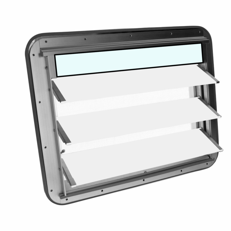 Westfalia louvre window upper