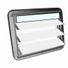 Westfalia louvre window upper