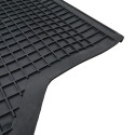 Front rubber floor mat (black)