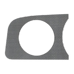 Cache grille 1 instrument 80mm