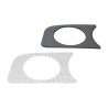 Cover dashgrill gauge holder left 1 hole 80mm