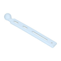 Languette caoutchouc banquette arrière blanche