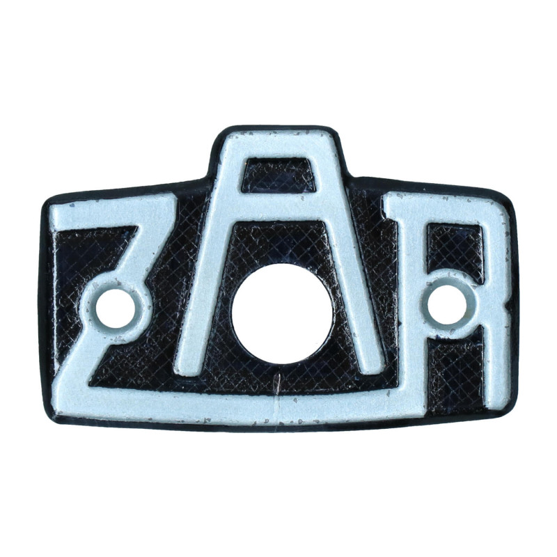 Plaque de robinet d'essence ZAR