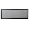 Westfalia louvre window slidingdoor complete black knob right