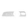 Mesh dashboard grille L+R with hole for fuel gauge