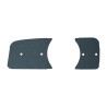 Isolation dashboard grille L+R without hole for fuel gauge
