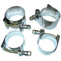 Kit fixation barre stabilisatrice avant Inox Cox à partir de 1965