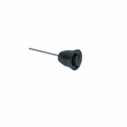 Bouton interrupteur d'essuie-glace noir Cox jusqu'en 07/1967