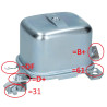 Voltage regulator 6V 50A mounting on body