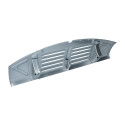 Tôle entre hayon et capot moteur avec grille