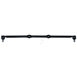 Tie rod, complete with pressed tie rod