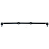 Tie rod, complete with pressed tie rod