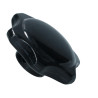 Heater control knob black