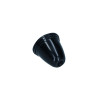 Bouton interrupteur d'essuie-glace noir 4 mm