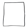 Sliding door seal, right - German Quality