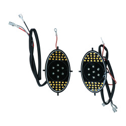 LED unit tail light 6/12Volt pair