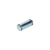 Securing clips dowel pin for emergency brake handle