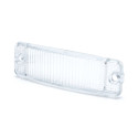 Verre de clignotant de pare-chocs blanc