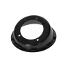 plastic filler neck surround at gas door
