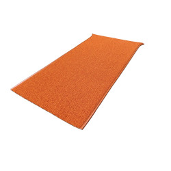 Tapis de sol entre les sièges avants orange Westfalia