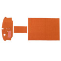 Westfalia floor mat between front seats orange