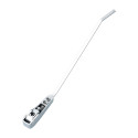 Wiper arm left right silver 111 955 407B