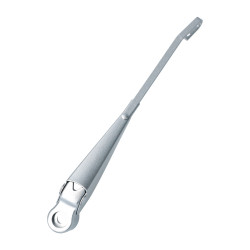 Wiper arm left silver 111 955 407E