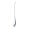 Wiper arm left silver 111 955 407E