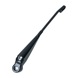 Wiper arm left black 111 955 407E