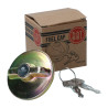 Fuel cap with lock 1/4 turn
