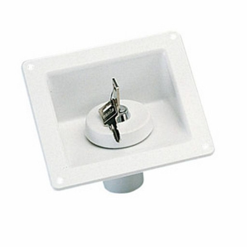 Remplissage d’eau extérieur avec bouchon à clef