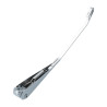 Wiper arm left silver 141 955 407A