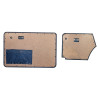 Doorpanel set convertible blue