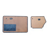 Doorpanel set convertible blue Beetle 08/1972