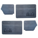 Doorpanel set convertible blue Beetle 08/1972