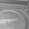 Inspection cover steeringbox sparewheel well 55,6 mm 113 805 583