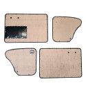 Doorpanel set black 1956 1964