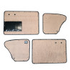 Doorpanel set black 1956 1964