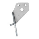Bracket seat belt 3 points automatic right
