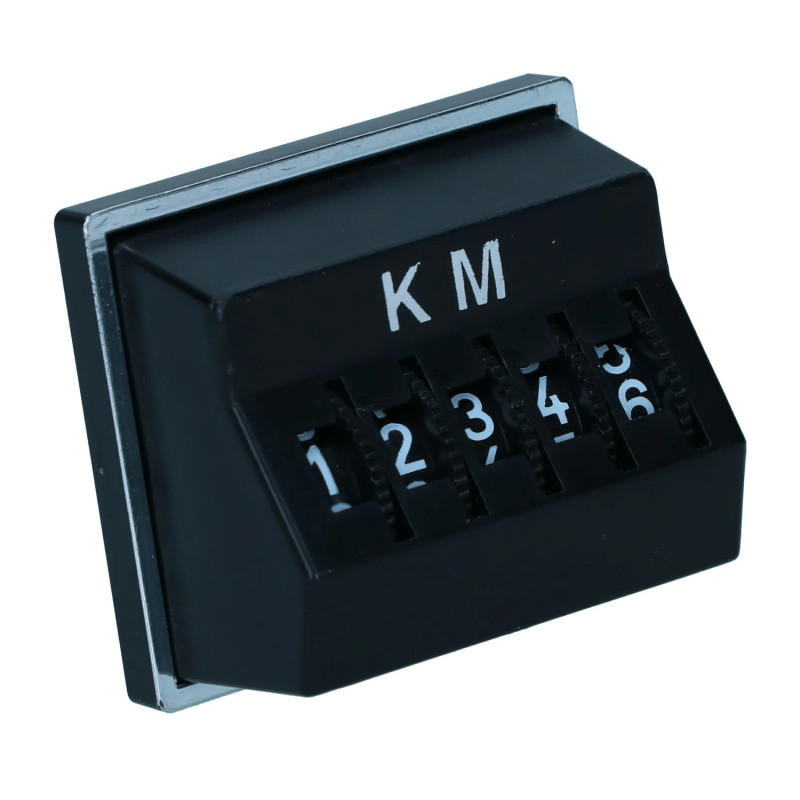 Trip counter KM Black