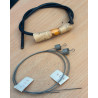 Air filter pre-heater cable