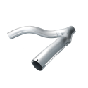 Heating tubes Y-piece over rear axle